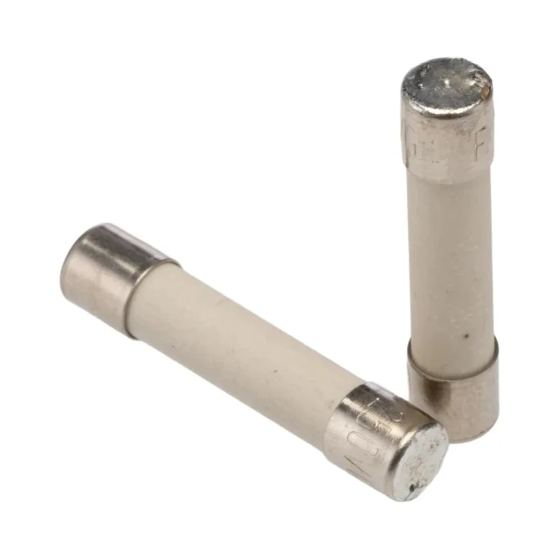 SIBA 10A F Ceramic Cartridge Fuse, 5 x 25 mm, Super Fast Acting, 250V ac 70-010-04/10A