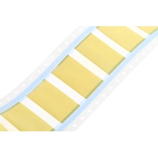 TE Connectivity Yellow White Print Heat Shrink Labels 50 mm Width 50 mm TMS-SCE-3/4-2.0-4