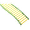 TE Connectivity Yellow White Print Heat Shrink Labels 50.8 mm Width 250 Per Pack 50 mm TMS-SCE-3/32-4