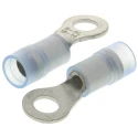RS PRO Insulated Ring Terminal M4 Stud Size 16 AWG 14 AWG Wire Size Blue 267-3751