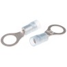 RS PRO Insulated Ring Terminal M8 Stud Size 16 AWG 14 AWG Wire Size Blue 267-3723