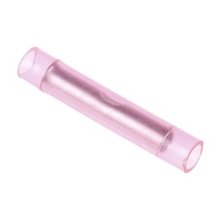 RS PRO Red Insulated Tin-Plated Copper Butt Wire Splice Connector 16 AWG 31mm Length 267-3997