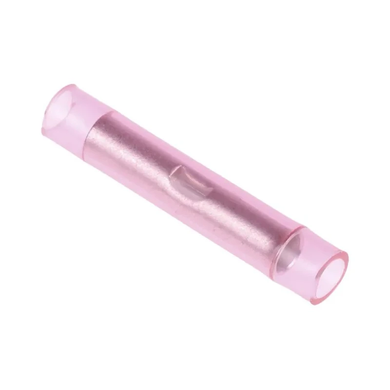 RS PRO Red Insulated Tin-Plated Copper Butt Wire Splice Connector 16 AWG 31mm Length 267-3997