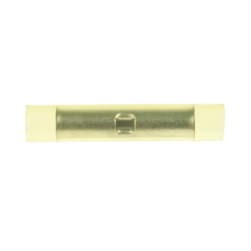 RS PRO Wire Splice Connector, Insulated Yellow Nylon Butt Type 10 AWG, Copper Contact 267-4007