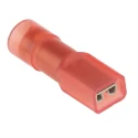 RS PRO Red Insulated Female Spade Connector Crimp 2.8 x 0.5 mm Tab Size 22 AWG to 16 AWG 267-4259