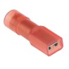 RS PRO Red Insulated Female Spade Connector Crimp 2.8 x 0.5 mm Tab Size 22 AWG to 16 AWG 267-4259