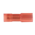 RS PRO Red Insulated Female Spade Connector Crimp 2.8 x 0.5 mm Tab Size 22 AWG to 16 AWG 267-4259
