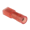 RS PRO Red Insulated Female Spade Connector Crimp 2.8 x 0.5 mm Tab Size 22 AWG to 16 AWG 267-4259