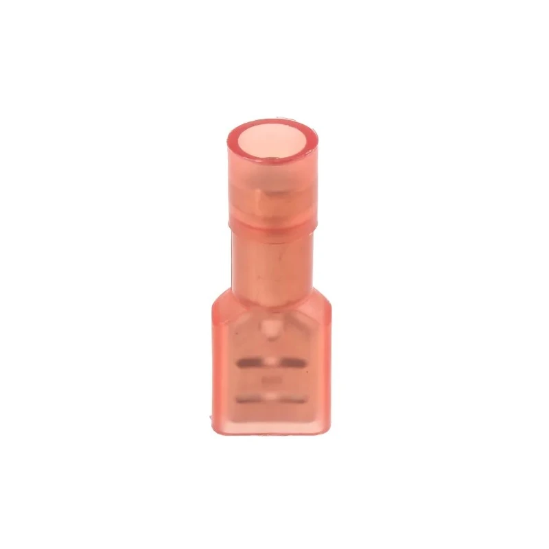 RS PRO Red Insulated Female Spade Connector Crimp 4.75 x 0.8 mm Tab Size 22 AWG to 16 AWG 267-4293