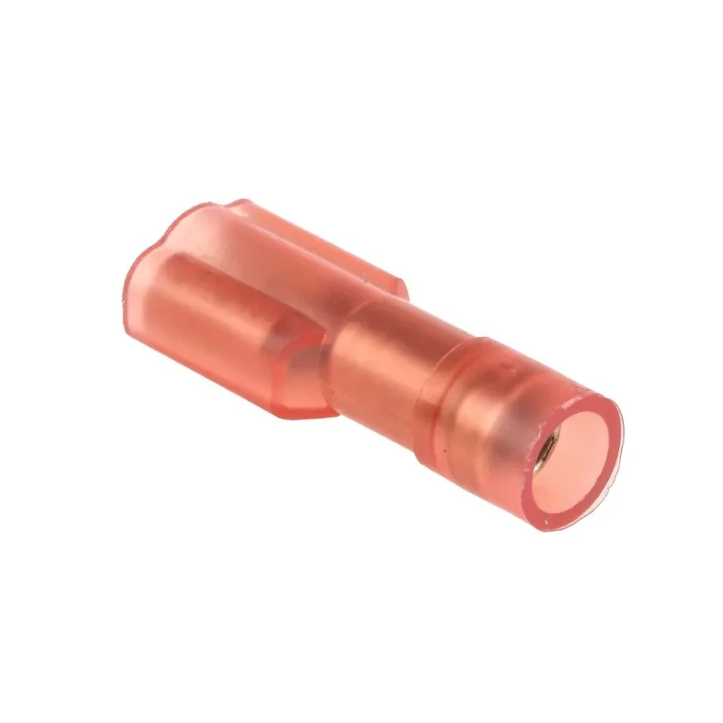 RS PRO Red Insulated Female Spade Connector Crimp 4.75 x 0.8 mm Tab Size 22 AWG to 16 AWG 267-4293