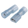 RS PRO Blue Insulated Female Spade Connector, Crimp Termination, 4.75 x 0.5 mm Tab Size, 16 AWG to 14 AWG 267-4300