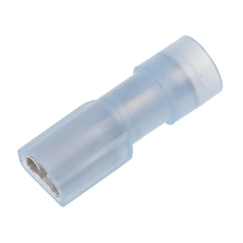 RS PRO Blue Insulated Female Spade Connector, Crimp, 4.75 x 0.8 mm Tab Size 16 AWG to 14 AWG 267-4316