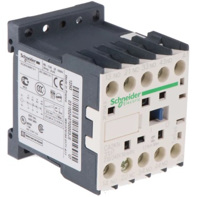 Schneider Electric TeSyS CA Electromagnetic Contactor 230V AC Coil, 4-Pole, 10A 240V, 3 NO/1 NC, 690V AC CA2KN31U7