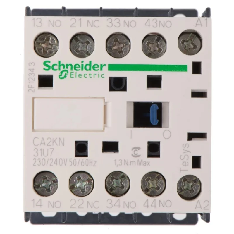 Schneider Electric TeSyS CA Electromagnetic Contactor 230V AC Coil, 4-Pole, 10A 240V, 3 NO/1 NC, 690V AC CA2KN31U7