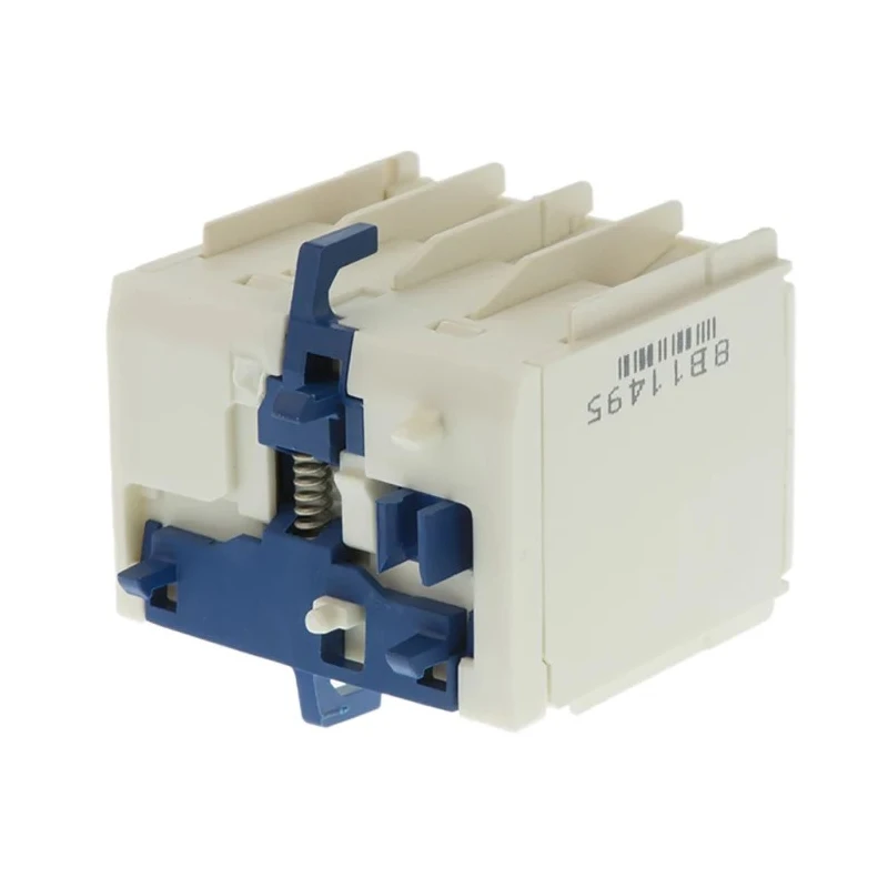 Schneider Electric Auxiliary Contact 2 Contact 2 NC, TeSyS CA, Screw DIN Rail Mount, 10A, 600V AC LA1KN02