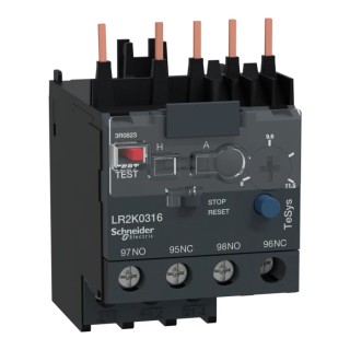 Schneider Electric TeSys Thermal Overload Relay 1 NO/1 NC 11.5A 8A FLC 100W 250V DC LR2K0316