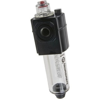 Norgren Pneumatic Air Lubricator 1/2 in Port Size 10 bar Maximum Operating Pressure 0.2L Bowl Capacity L74 L74M-4GP-QPN