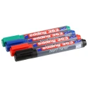 Edding White Board Pen Set 4 Assorted Colours 1 to 5 mm Chisel Tip 363/4S