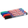 Edding White Board Pen Set 4 Assorted Colours 1 to 5 mm Chisel Tip 363/4S