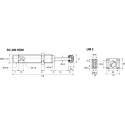 ACE Shock Absorber, M20 x 1.5 Thread Size, 87.4 mm Body Length, 117.4 mm Overall Length, 19.05 mm Stroke Length SC300M-3