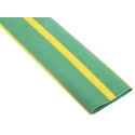 RS PRO Halogen Free Heat Shrink Tubing Yellow Green 38.1 mm Diameter 1.2 m Length 2:1 Ratio 268-5057