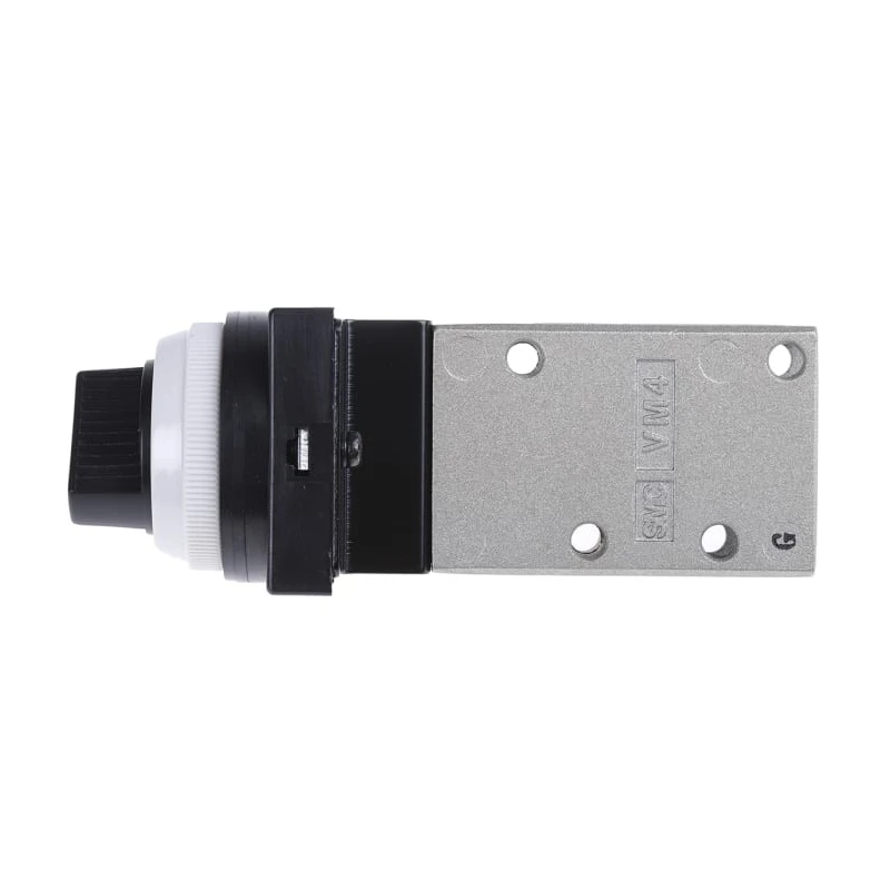 SMC Pneumatic Manual Control Valve Twist Selector 1 MPa Maximum Operating Pressure 338.77 NL/min Maximum Flow VM430-01-34B