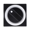 SMC Pneumatic Manual Control Valve Twist Selector 1 MPa Maximum Operating Pressure 338.77 NL/min Maximum Flow VM430-01-34B