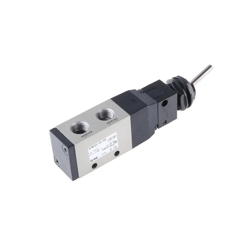 SMC Toggle Lever Pneumatic Manual Control Valve VFM300 Series Rc 1/4 0.9 Mpa Aluminium Alloy VFM350-02-08
