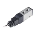 SMC Toggle Lever Pneumatic Manual Control Valve VFM300 Series Rc 1/4 0.9 Mpa Aluminium Alloy VFM350-02-08