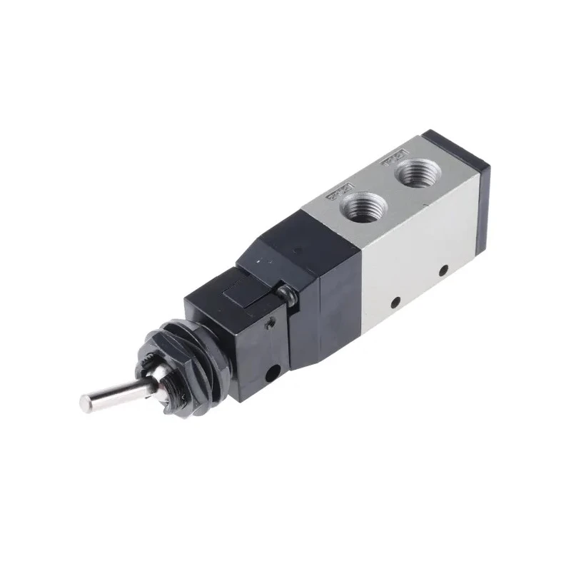 SMC Toggle Lever Pneumatic Manual Control Valve VFM300 Series Rc 1/4 0.9 Mpa Aluminium Alloy VFM350-02-08