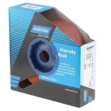 Norton Abrasive Paper Cloth Roll Aluminium Oxide P180 Grit Very Fine Grade 25m x 50mm 63642531807