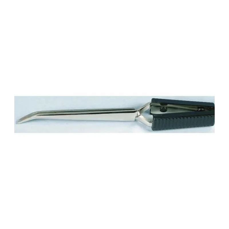 CK 160mm Carbon Steel ESD Safe Tweezer T2313A