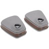 3M Gas Filter for Use with 3M 6000 Series Respirator Bayonet Connection Grey EN 14387:2004 6051