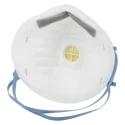 3M Disposable FFP2 Face Mask 8000 Series, 10 Per Pack, Adjustable Nose Clip, White FFP2