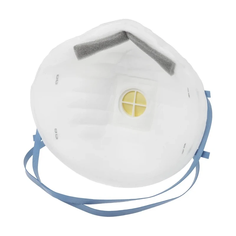 3M Disposable FFP2 Face Mask 8000 Series, 10 Per Pack, Adjustable Nose Clip, White FFP2