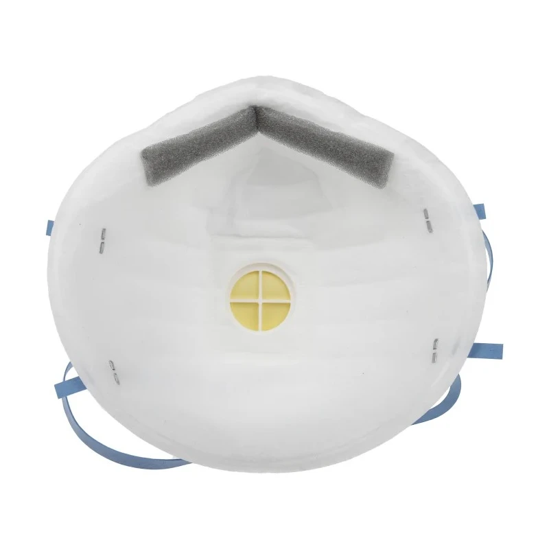 3M Disposable FFP2 Face Mask 8000 Series, 10 Per Pack, Adjustable Nose Clip, White FFP2