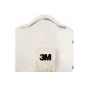 3M Disposable FFP2 Face Mask 8000 Series, 10 Per Pack, Adjustable Nose Clip, White FFP2