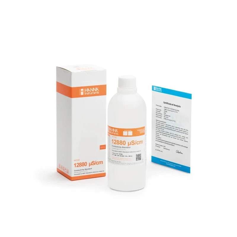 Hanna Instruments Buffer Solution 460 ml 12880 μS/cm Bottle 7 pH HI7030L