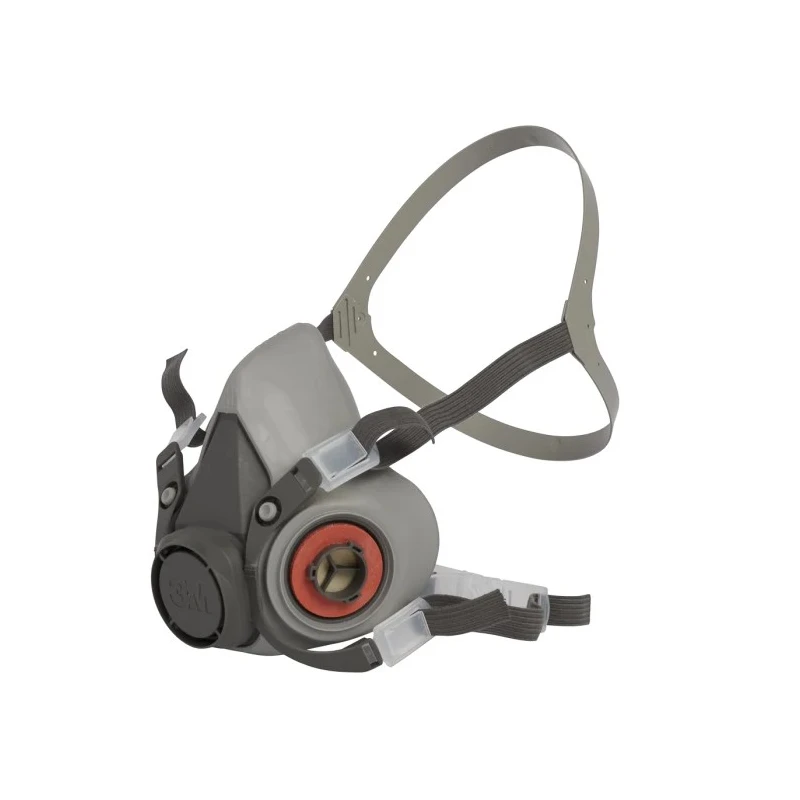 3M 6000 Series Half Mask Respirator Mask, Size M 6200