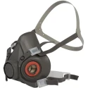 3M Respirator Mask Half Mask Large Size Thermoplastic Elastomer 6000 Series 6300