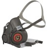3M Respirator Mask Half Mask Large Size Thermoplastic Elastomer 6000 Series 6300