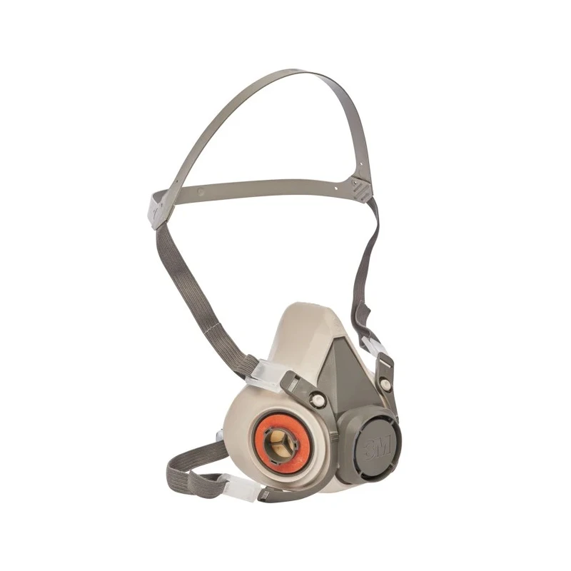 3M 6000 Series Half Mask Respirator Mask, Size M 6200