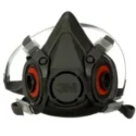 3M Respirator Mask Half Mask Large Size Thermoplastic Elastomer 6000 Series 6300