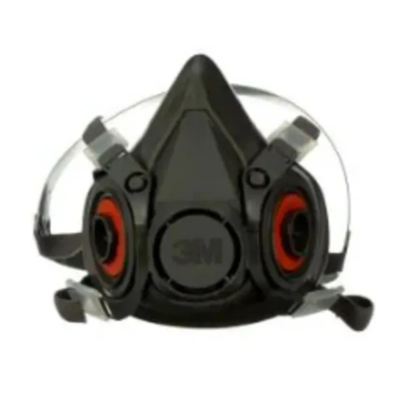 3M Respirator Mask Half Mask Large Size Thermoplastic Elastomer 6000 Series 6300