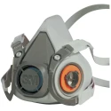 3M Respirator Mask Half Mask Large Size Thermoplastic Elastomer 6000 Series 6300