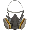 3M Respirator Mask Half Mask Large Size Thermoplastic Elastomer 6000 Series 6300
