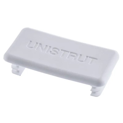 Unistrut Polyvinyl Chloride End Cap 21 x 41 mm P 3/4240 W