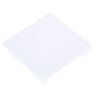 Unistrut White Polyvinyl Chloride End Cap 41 x 41 mm P 1 2240 W