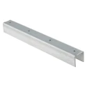 Unistrut Galvanised Steel Bracket 4 Hole, Channel Size 41 mm, Overall Length 305mm Model P 1218