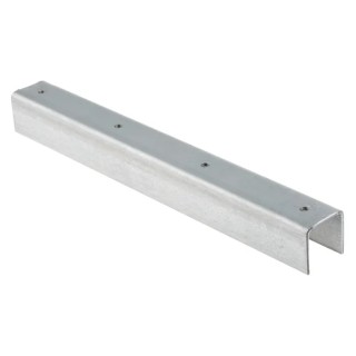 Unistrut Galvanised Steel Bracket 4 Hole, Channel Size 41 mm, Overall Length 305mm Model P 1218